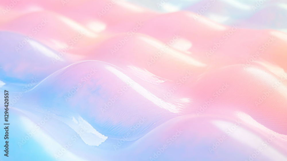Fototapeta premium Soothing soft pastel play mat texture for creative design projects
