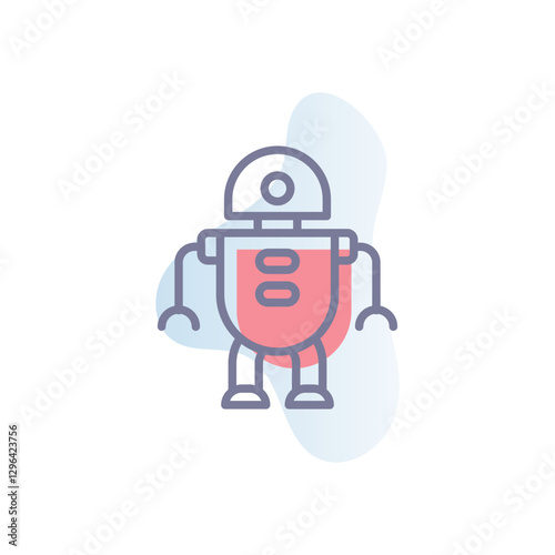 Robot Vector icon
