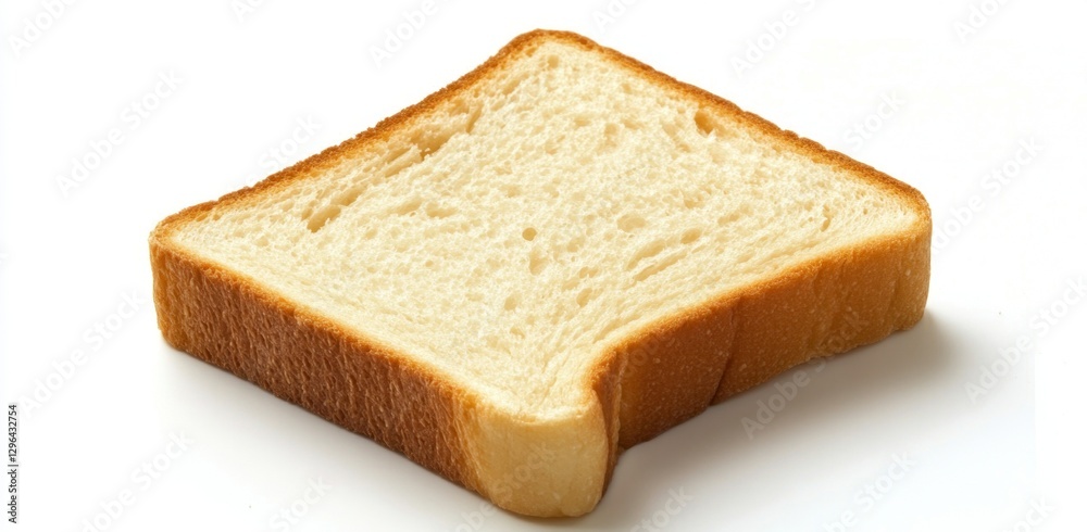 Freshly Sliced White Bread on a Clean Surface for Food Photography Freshly Sliced White Bread on a Clean Surface for Food Photography