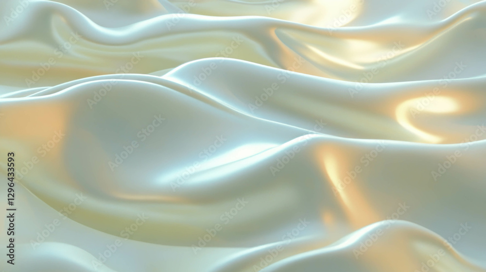 Obraz premium Elegant wavy lines and flowing patterns background for design projects