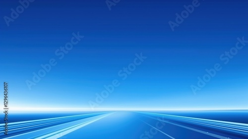 Wallpaper Mural Light rays on a blue background Torontodigital.ca