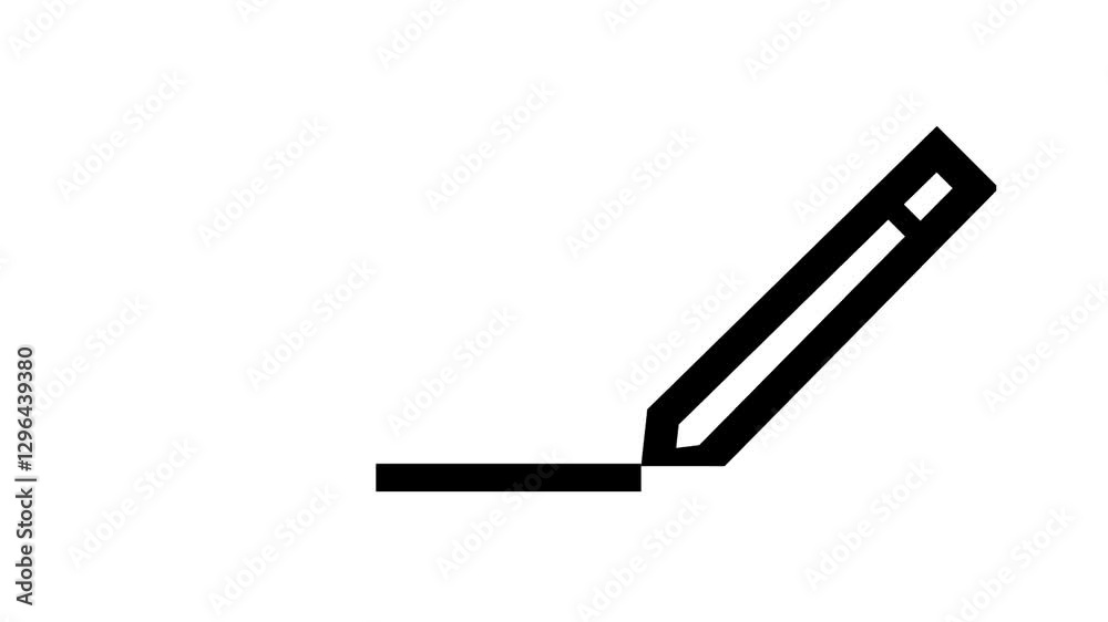 Moving pencil animation for videography needs Moving pencil animation for videography needs