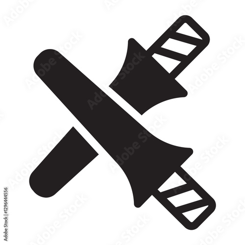 Lance  glyph icon