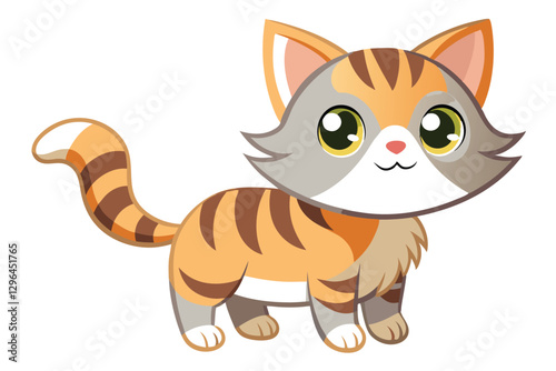 Realistic Cat vector illustration