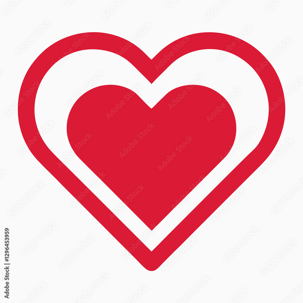 Romantic Valentine's Day Vector Illustrations Romantic Valentine's Day Vector Illustrations