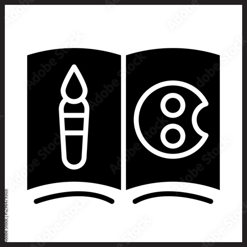 Art Book icon design