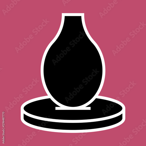 Clay Pottery icon design