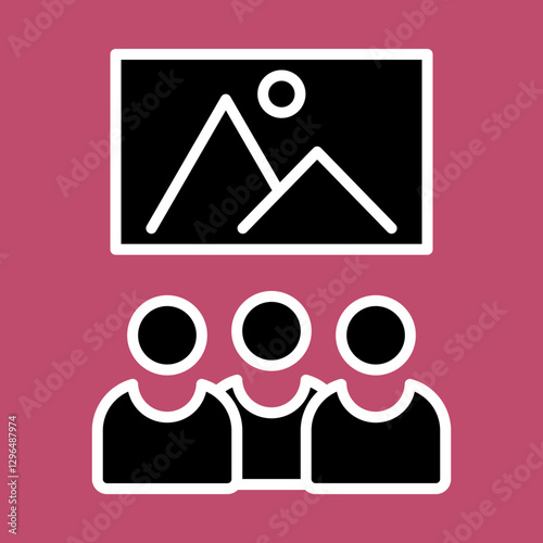 Exhibition Catalogue icon design