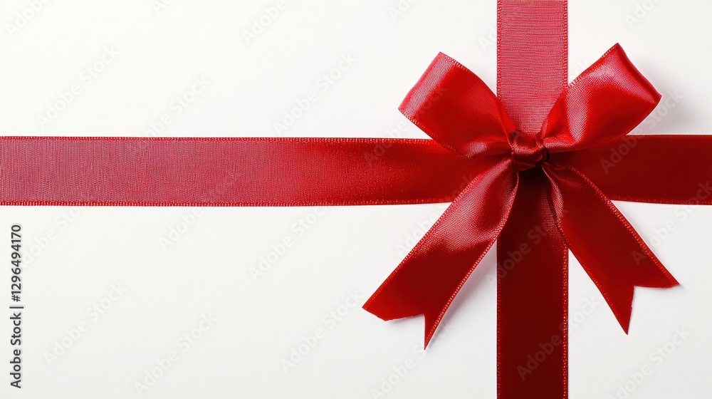 Elegant Red Ribbon and Bow on the White Background, Gift Packaging, Gift Design, Isolated, Cut Out, Copy Space
Elegant Red Ribbon and Bow on the White Background, Gift Packaging, Gift Design, Isolated, Cut Out, Copy Space