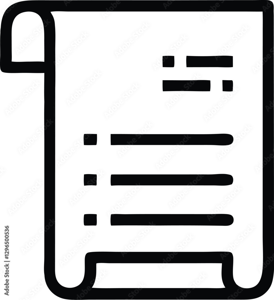 Fototapeta premium vector illustration of a clipboard