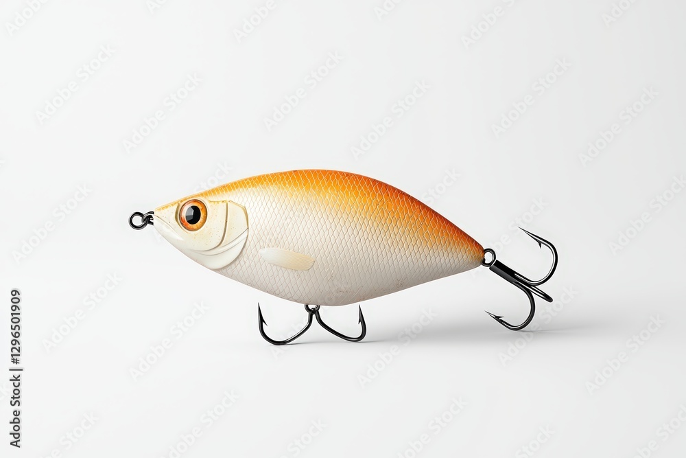 A vibrant fishing lure with a realistic design, perfect for attracting fish to enhance your fishing experience. A vibrant fishing lure with a realistic design, perfect for attracting fish to enhance your fishing experience.