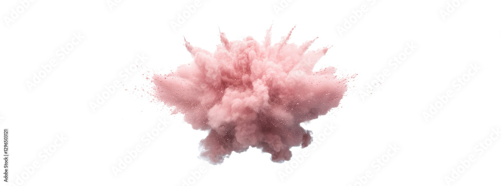 Powerful explosion of colorful rainbow holi powder on a transparent background. Colorful splash. Saturate paint backdrops, powder splash. Panorama background Powerful explosion of colorful rainbow holi powder on a transparent background. Colorful splash. Saturate paint backdrops, powder splash. Panorama background