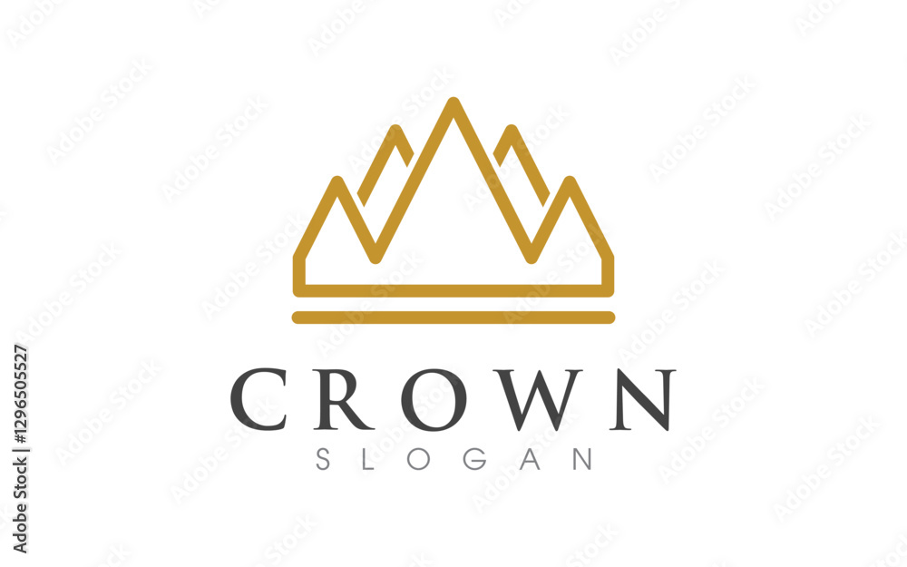 Princess Crown of king Logo Template vector icon Princess Crown of king Logo Template vector icon
