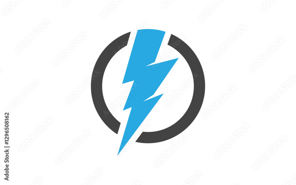 Lightning Power Logo Template vector icon illustration design Lightning Power Logo Template vector icon illustration design