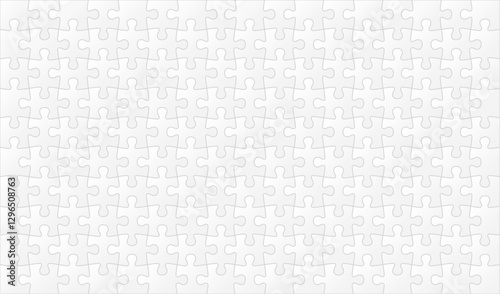 Puzzle background, game mosaic fragments. Vector illustration