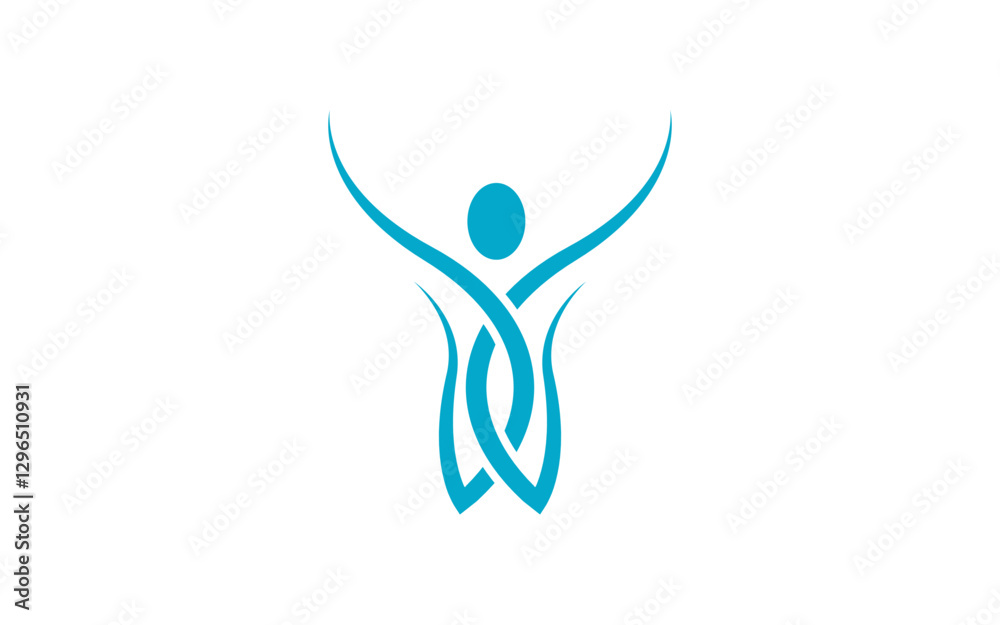 Healthy life people logo sign illustration vector design Healthy life people logo sign illustration vector design