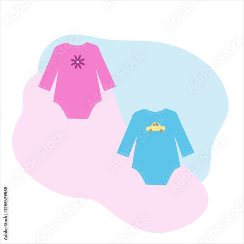 Symptoms of obsessive compulsive disorder or OCD syndrome, flat vector illustration isolated on white background. Infographic for mental health and psychological support.