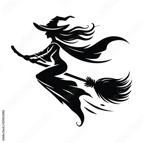 Halloween Witch Silhouette