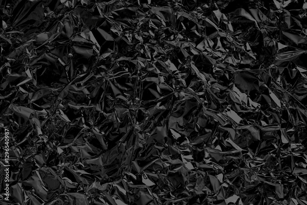 Shiny black grey foil metal texture, abstract wrapping paper for background and design art work. Shiny black grey foil metal texture, abstract wrapping paper for background and design art work.