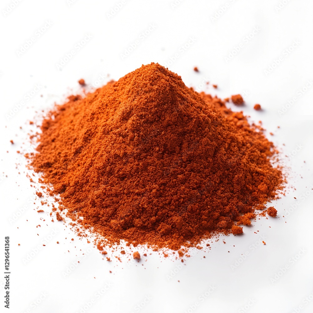 Vibrant Red Paprika Powder in a Bowl - High-Quality Spice for Culinary Delights Vibrant Red Paprika Powder in a Bowl - High-Quality Spice for Culinary Delights