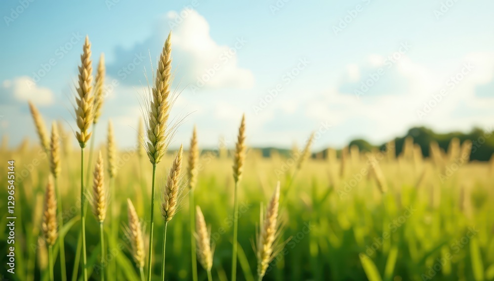 Wild prairie grasses swaying gently in breeze, native, image, Canadian prairie Wild prairie grasses swaying gently in breeze, native, image, Canadian prairie