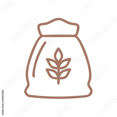 Flour bag icon