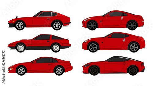 History Japan Sport Coupe Car
Vector Speed Icon Vehicle Automobile Auto