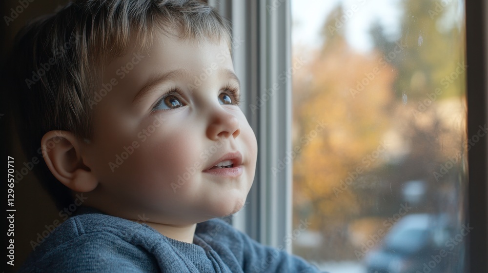 Candid Moments of a Child Learning at Home Candid Moments of a Child Learning at Home