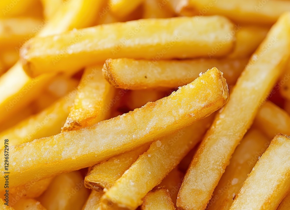 Close-up of French fries with detailed texture, high-resolution photography, stock photo, high quality. Close-up of French fries with detailed texture, high-resolution photography, stock photo, high quality.