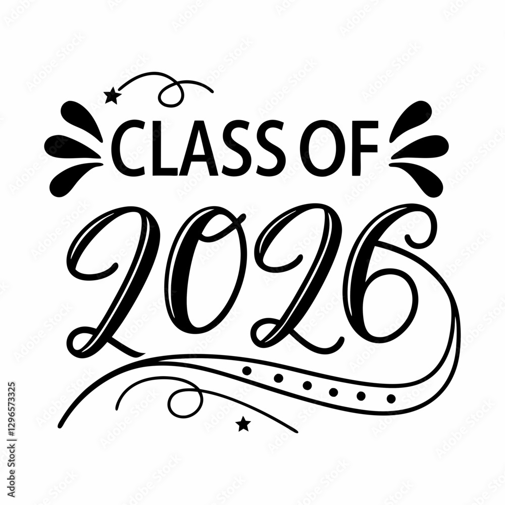 Class of 2026 Collegiate Sports Font PNG & Vector Class of 2026 Collegiate Sports Font PNG & Vector