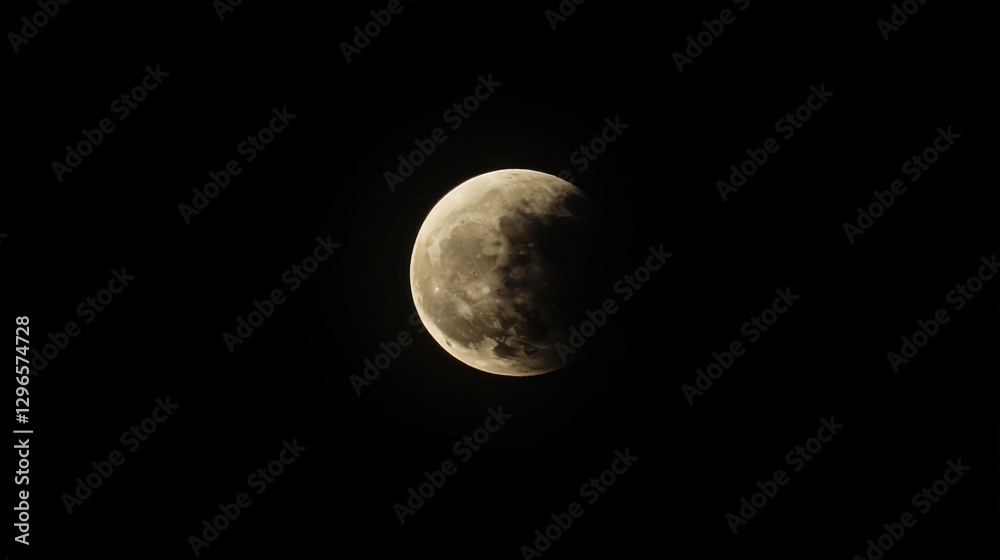 A high-resolution shot of the moon partially covering the sun during an eclipse,Ai generative A high-resolution shot of the moon partially covering the sun during an eclipse,Ai generative