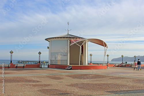 Binz: Musikpavillon auf Kurplatz (Rügen-Mecklenburg-Vorpommern