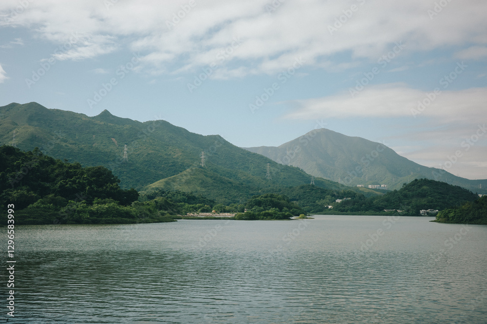 lake and mountains lake and mountains