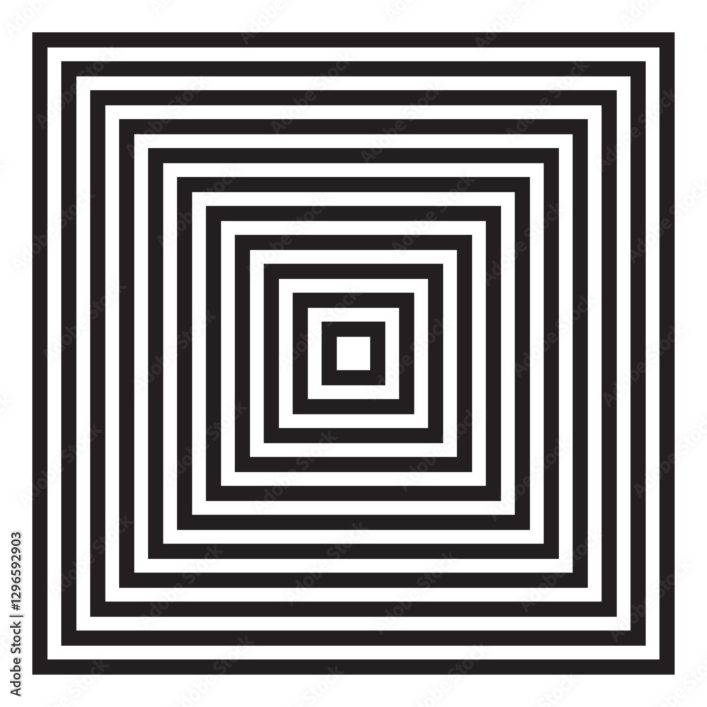 Black and white design. Pattern with optical illusion. Abstract striped background with ripple effect. Vector illustration.
Black and white design. Pattern with optical illusion. Abstract striped background with ripple effect. Vector illustration.