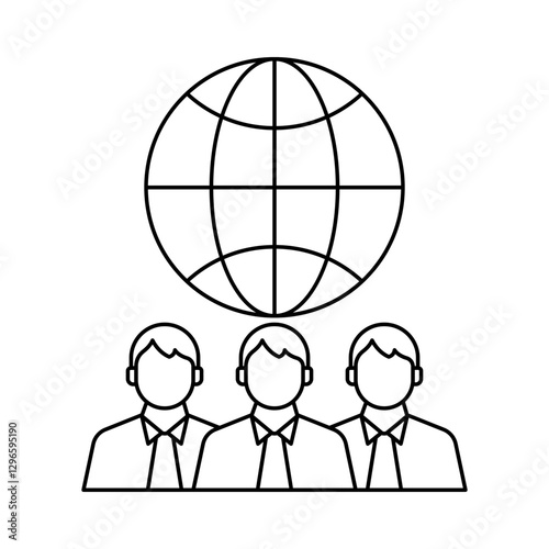 outsourcing icon