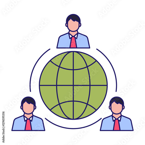 outsourcing icon