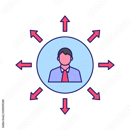outsourcing icon
