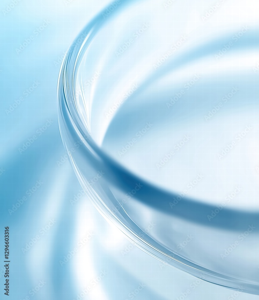 Fototapeta premium glass and Liquid matte abstract wave. 3d rendering illustratiuon.