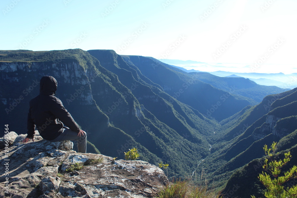 Obraz premium Cânion Fortaleza em Cambará do Sul, Rio Grande do Sul