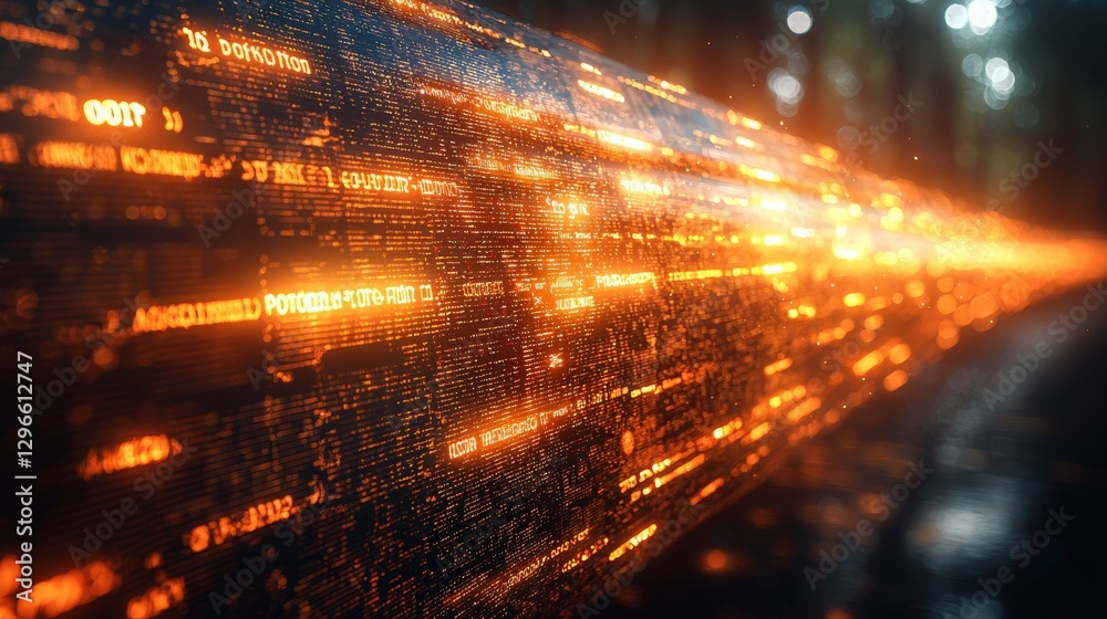 Fototapeta premium A dense wall of text displayed in a clear format with various fonts and sizes for easy reading