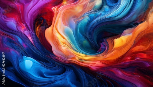 Wallpaper Mural abstract colorful background Torontodigital.ca