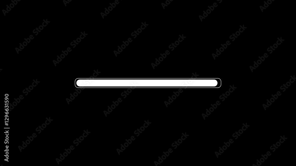 Neon rectangle picture frame background, and loading bar animation Neon rectangle picture frame background, and loading bar animation