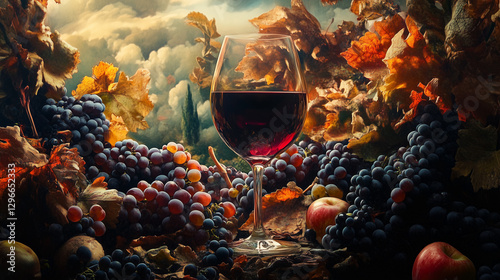 glass of wine