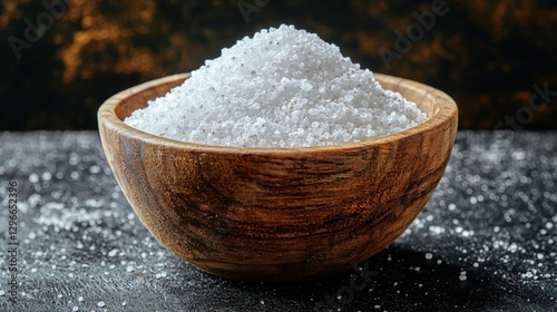 A simple yet elegant bowl of granulated sugar highlighting the sweetness and versatility in cooking