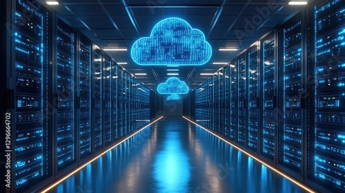 Cloud Computing Data Center: Servers & Network Infrastructure