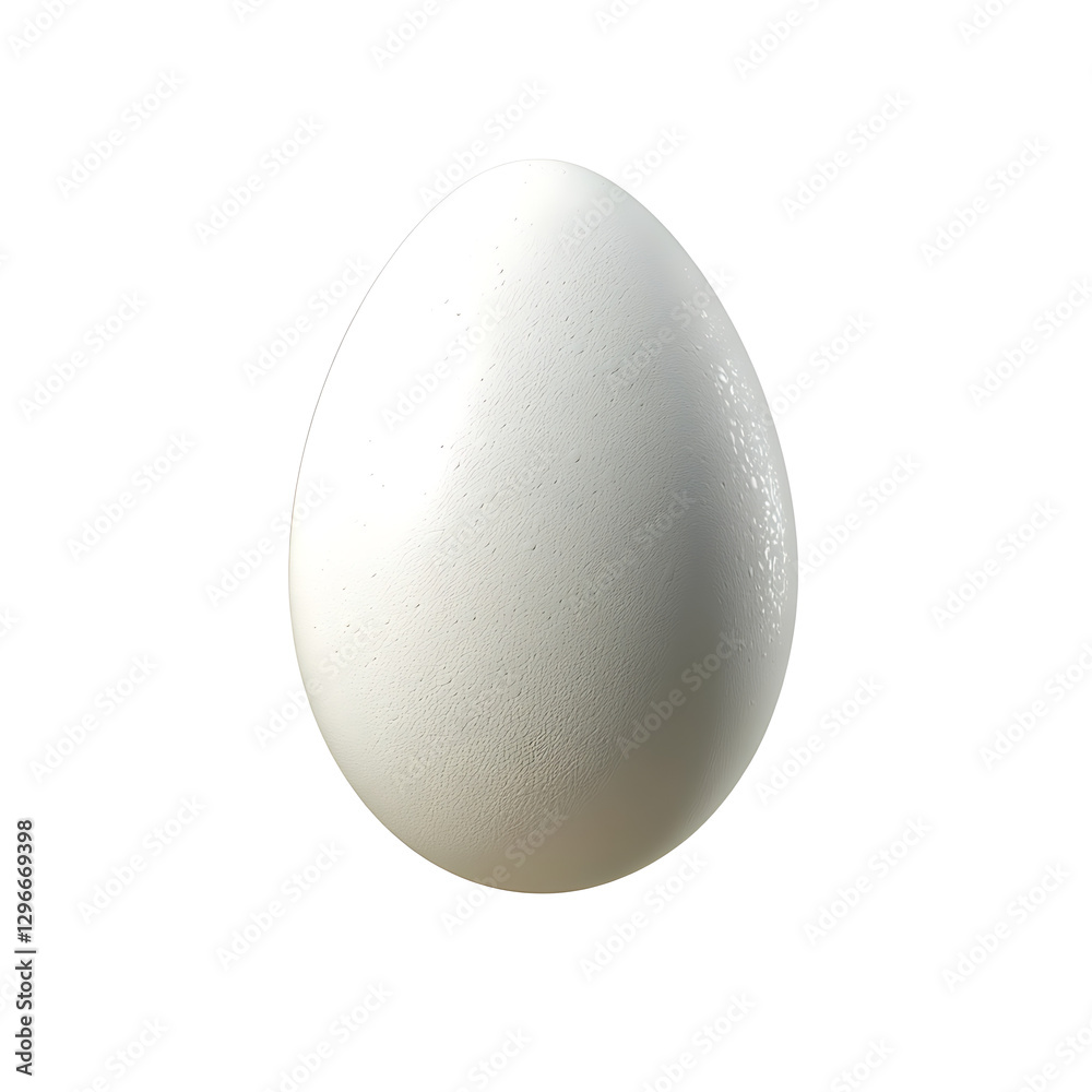 A white chicken egg isolated standing on a transparent background. PNG A white chicken egg isolated standing on a transparent background. PNG