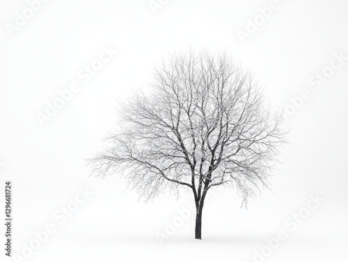 Wallpaper Mural White-out isolated on white background Torontodigital.ca
