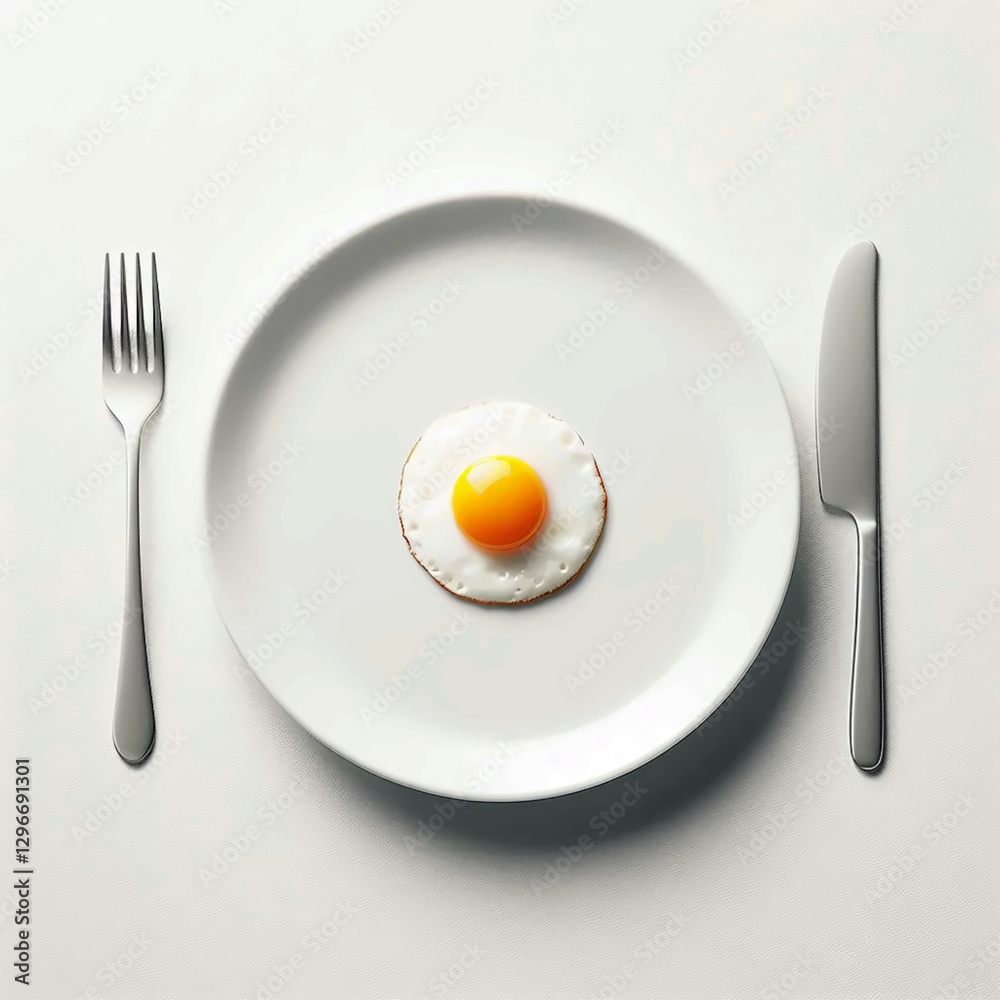 Elegance in an Egg: fried egg: A Minimalistic Study of Egg Elegance in an Egg: fried egg: A Minimalistic Study of Egg