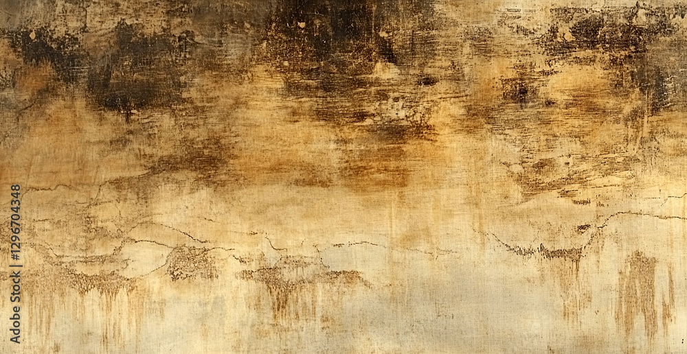 Fototapeta premium A highly detailed and ultra-realistic close-up of an aged parchment background
