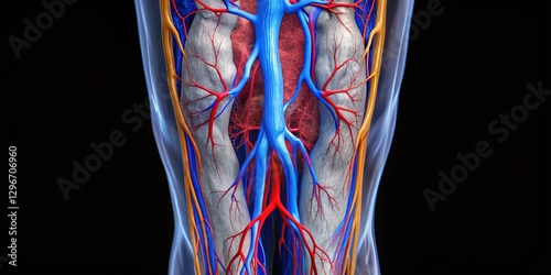 Normal Bilateral Superficial Femoral & Popliteal Vein Doppler Ultrasound - Healthy Leg Veins photo